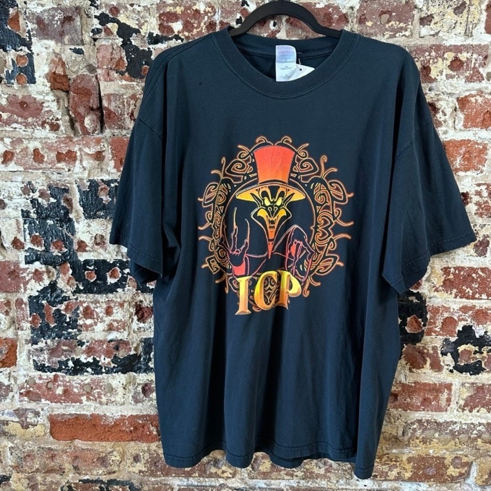Insane Clown Posse ICP Ringmaster Graphic T-Shirt Black Mens XL Vintage Style
